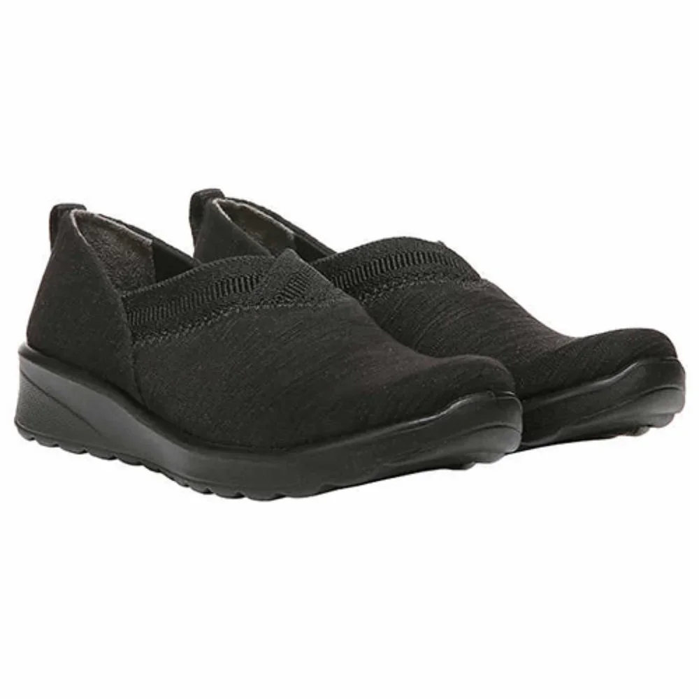 Black Bzees Ladies' Slip-on Shoe - Picture 1 of 6